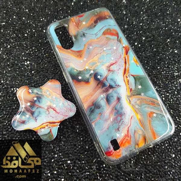 قاب پاپ سوکت دار طرح ستاره سامسونگ Galaxy A01 کد SA440D