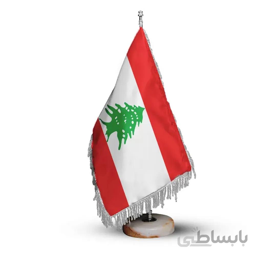 پرچم رومیزی و تشریفات کشور لبنان کد P316