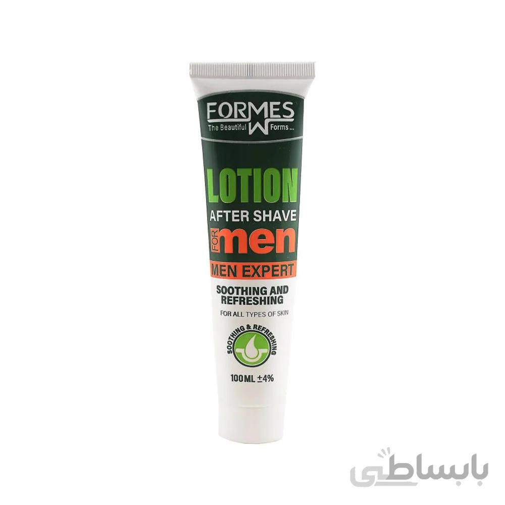 لوسیون پس از اصلاح افترشیو فورمس formes حجم 100 میل مناسب برای پوست های معمولی