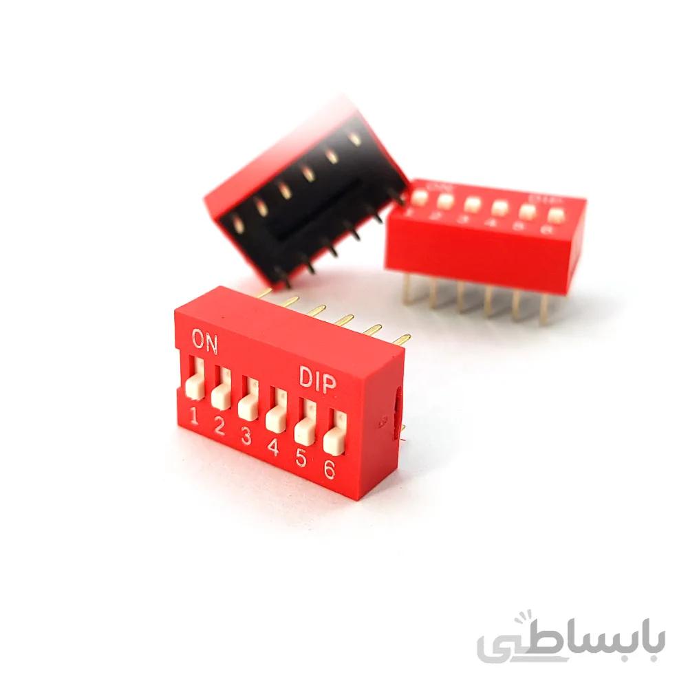 دیپ سوئیچ 6PIN