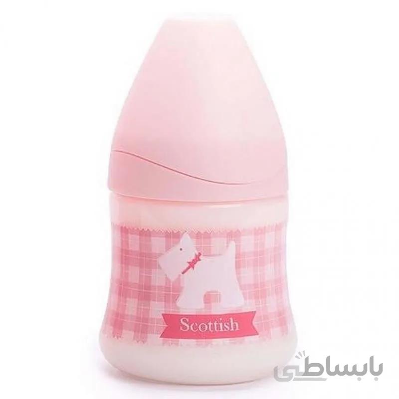 شیشه شیر 150 میل طرح سگ صورتی سواوینکس Suavinex