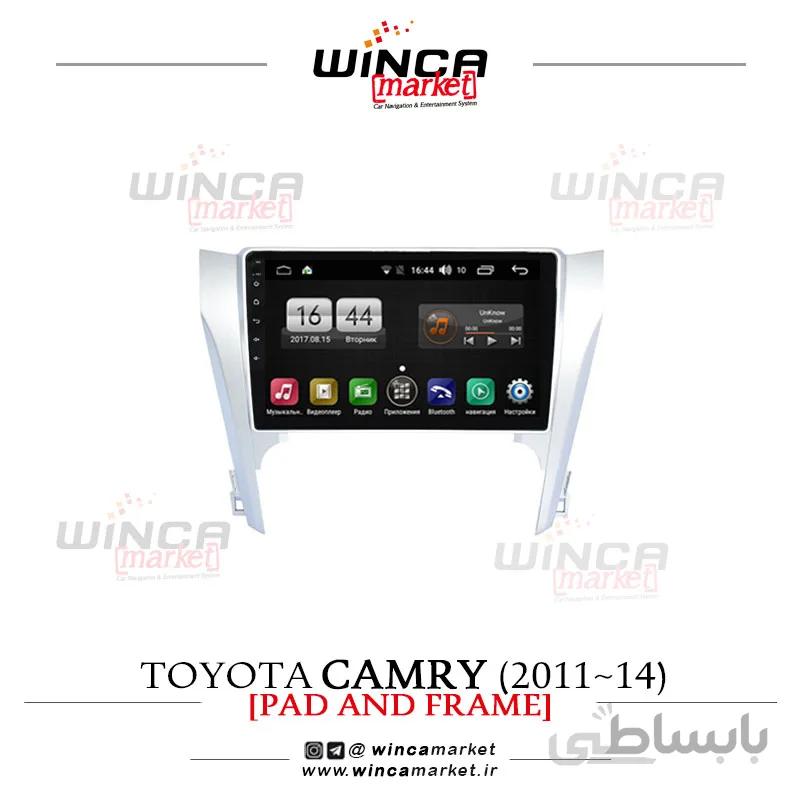 مانیتور اندروید فابریک تویوتا کمری (2011-2014) وینکا سری اس 170 پلاس تی ال TL855