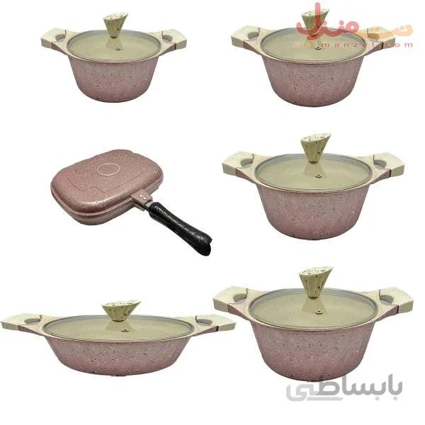 سرویس قابلمه کیهان مدل ماراتن کالباسی 12 پارچه