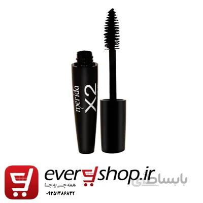 ریمل حجم دهنده مریدا مدل X2 Volume شماره 02 MERIDA