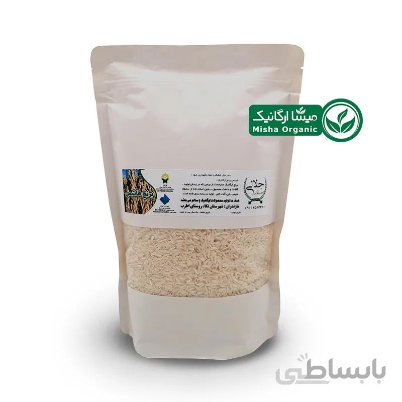 برنج سفید هاشمی ارگانیک جلالی(اطرب) – 1.5 کیلو گرمی