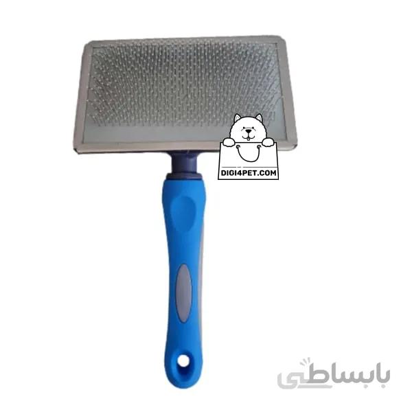 برس استیل با دسته پلاستیکی سایز بزرگ
