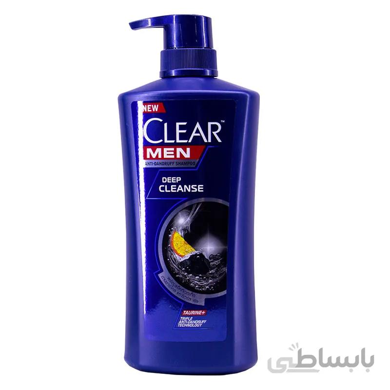شامپو کلیر ضد شوره زغال و لیمو مدل CLEAR Deep Cleanse