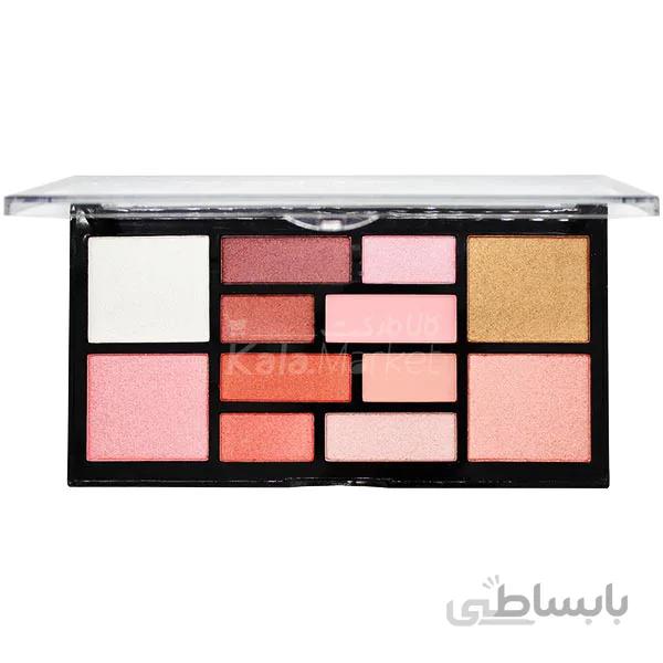 پالت سایه، رژگونه و هایلایتر آرت اسکین مدل بیوتی (Artskin Beauty Eyeshadow Palette-Code B)