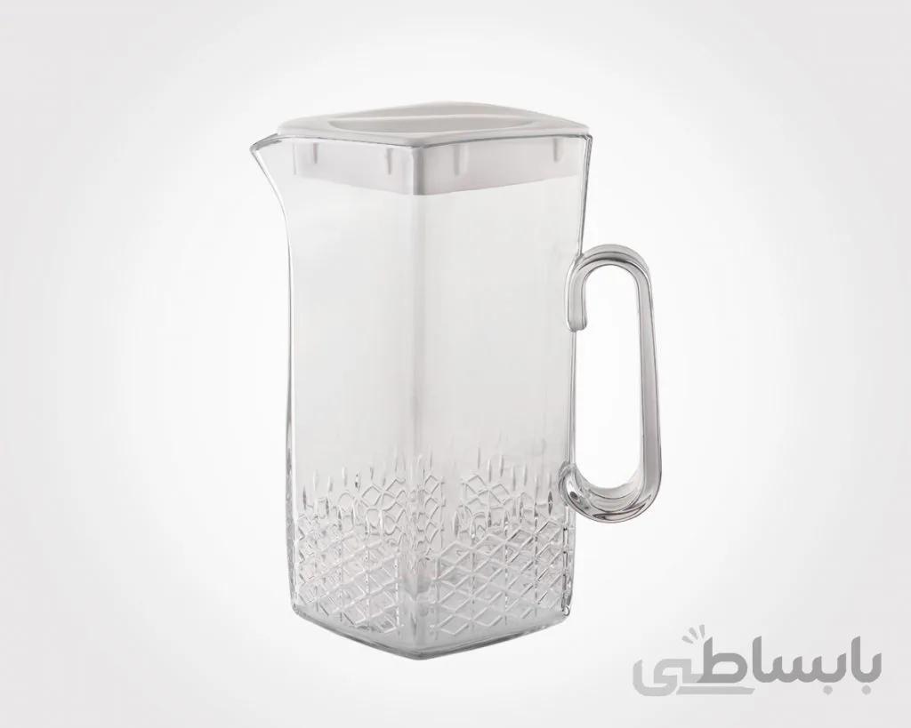 پارچ چهارگوش لیمون سفید