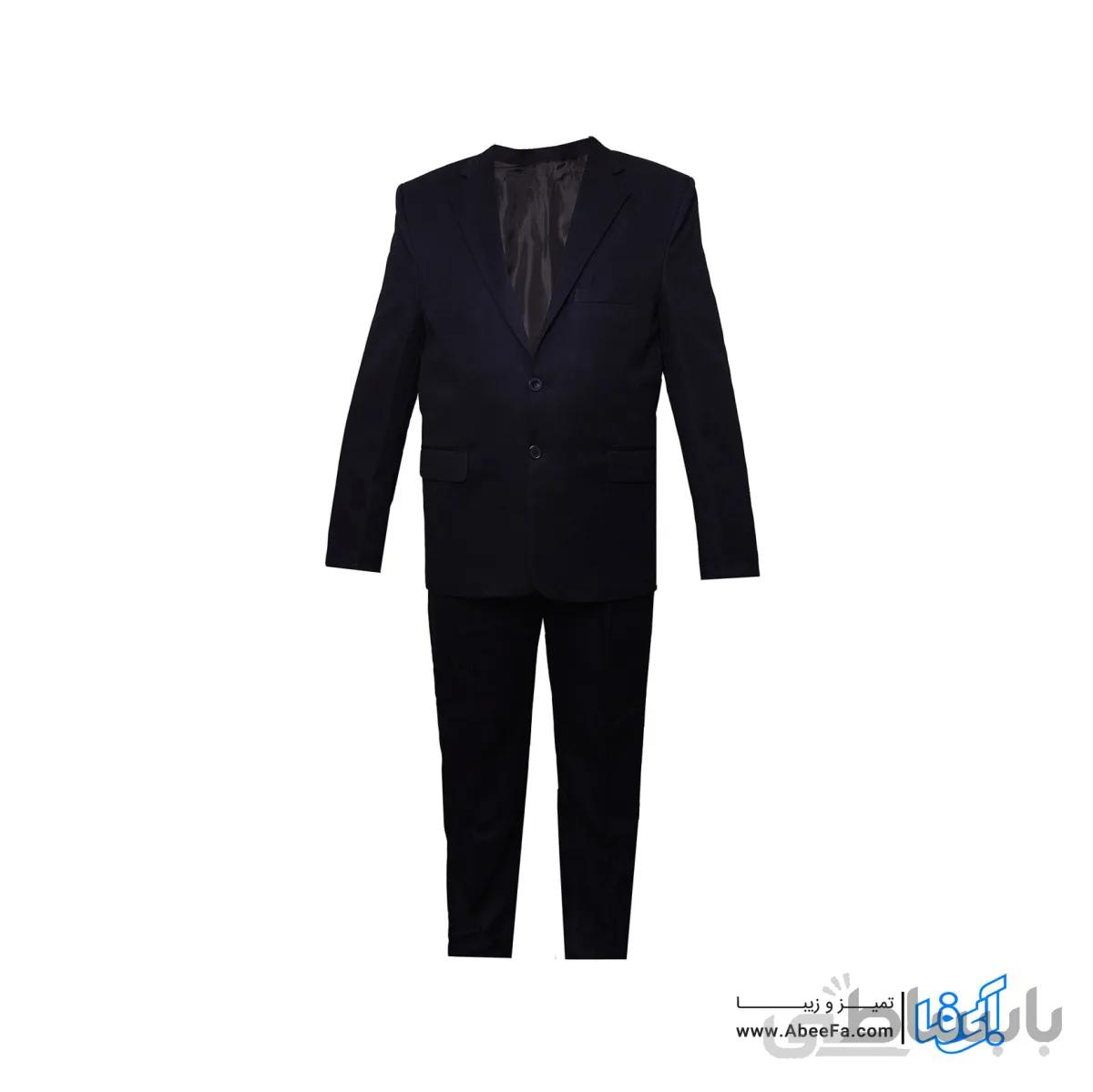 کت و شلوار مردانه مدل NJ-380B.CHA-FASTON-ME رنگ مشکی