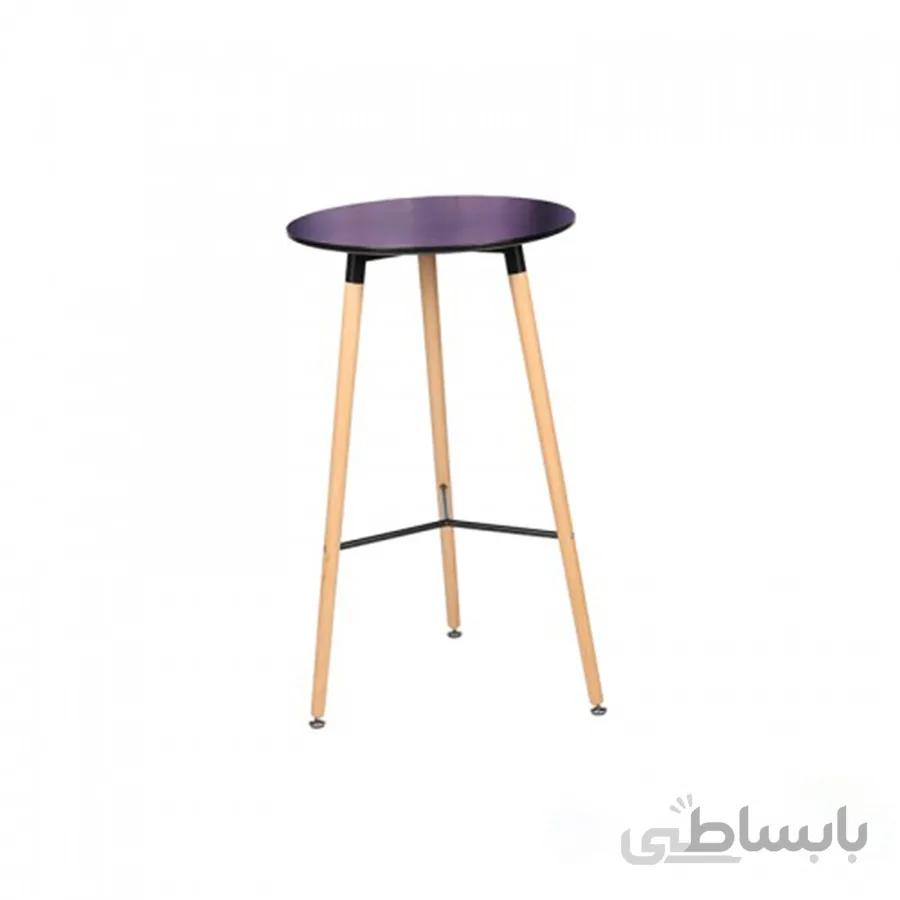 میز پایه چوبی E830