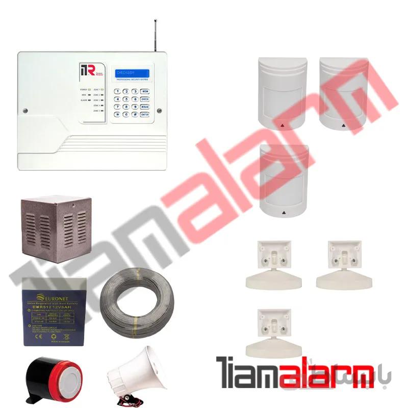 پکیج دزدگیر اماکن با سیم مدل ای تی ار تلفنی I30PR3