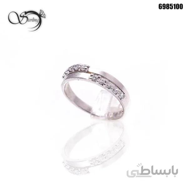 انگشتر نقره زنانه کد:۱۱۳۲