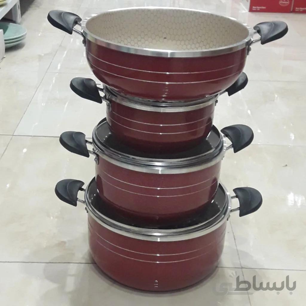 سرویس قابلمه گرانیت پرتو کالا زنبوری