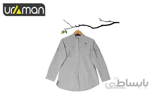 پیراهن تابستانه طبیعت گردی زنانه تن ریسا