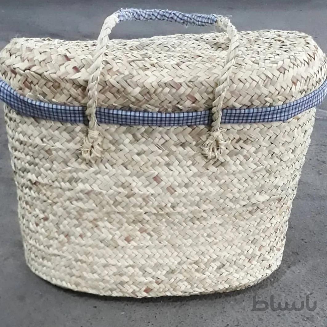 زنبیل حصیری دردار کد ۱۰۳۱