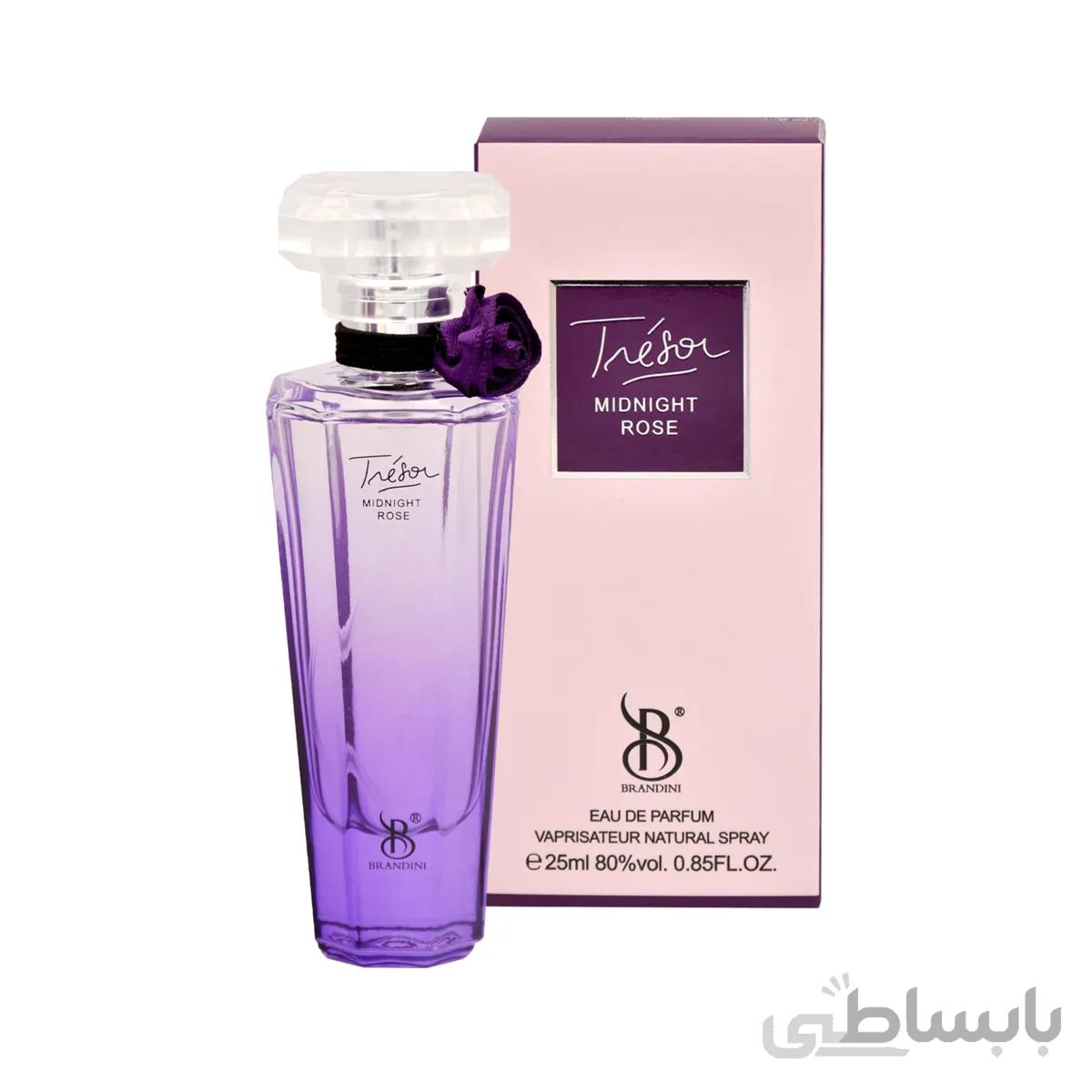 عطر جیبی زنانه برندینی مدل Midnight Rose حجم 25 میل