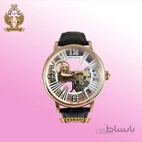 ساعت پتک فیلیپ مردانه اتوماتیک Patek Philippe PG0999 صفحه اسکلتون