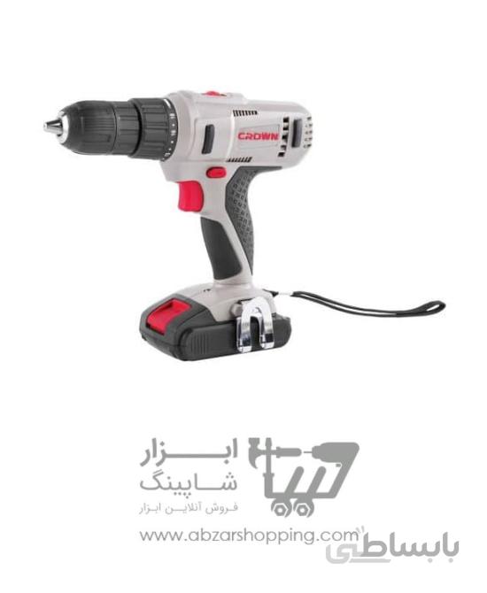 دریل شارژی crown مدل ct 21056l ا Crown cordless drill model CT-21056L