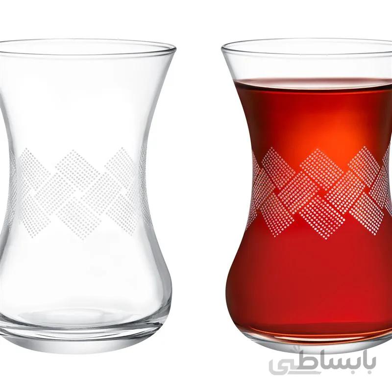 استکان مدل Carlotte بسته6 عددی مادام کوکو