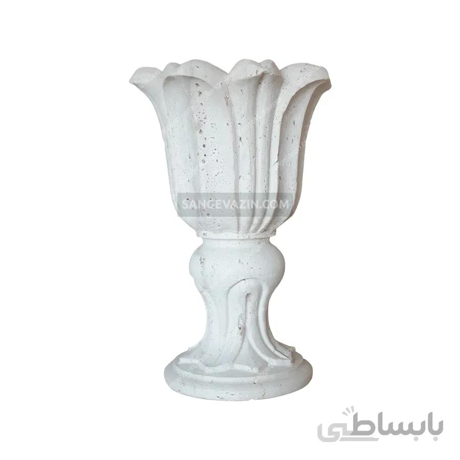 گلدان سنگی لاله