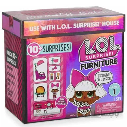 عروسک دخترانه لول سوپرایز lol surprise با لوازم مدل DIVA کد P/83023/C
