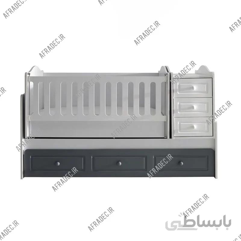 تخت خواب نوزاد کودک به نوجوان مدل الشن