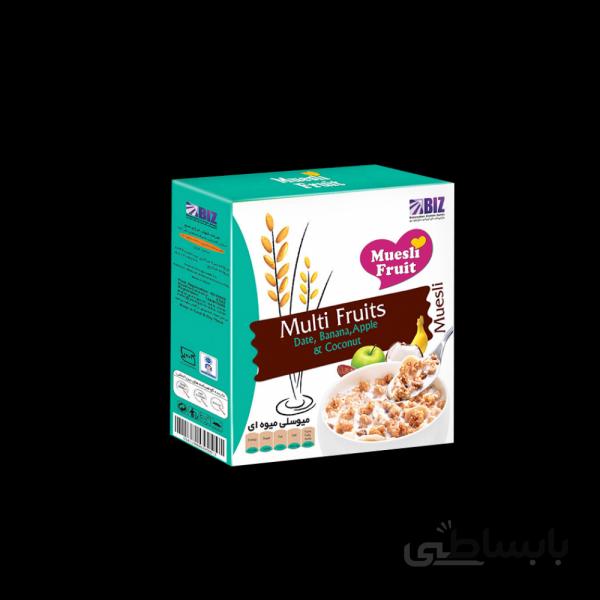 پک ۳ عددی میوسلی میوه ای ۳۷۵ گرم
