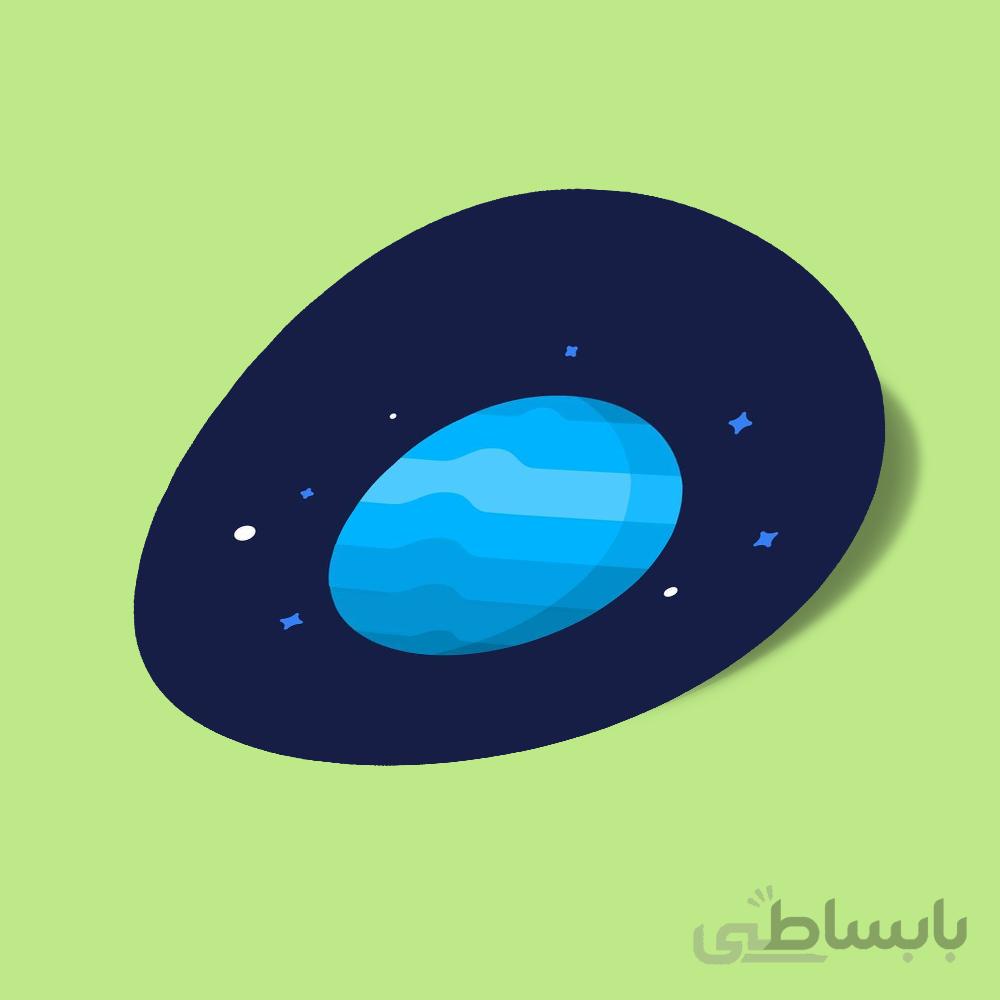 استیکر نپتون