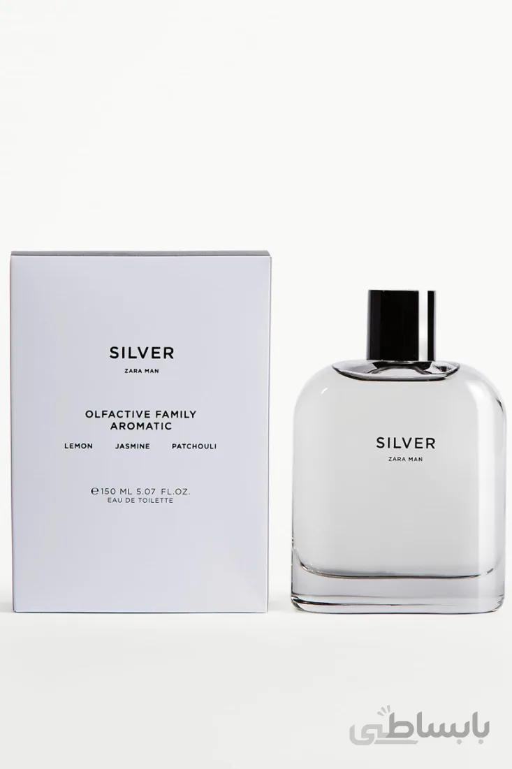 عطر مردانه زارا سیلور ۱۵۰ میل SILVER