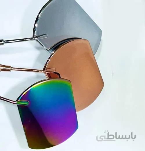 آینه استیل رنگی اکستنشن مژه