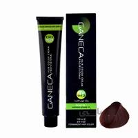 رنگ مو گانسا شماره 6.657 رنگ مسی کاکائویی تیره ا GANECA Hair Color Cream Dark Copper Cocoa No: 6.657