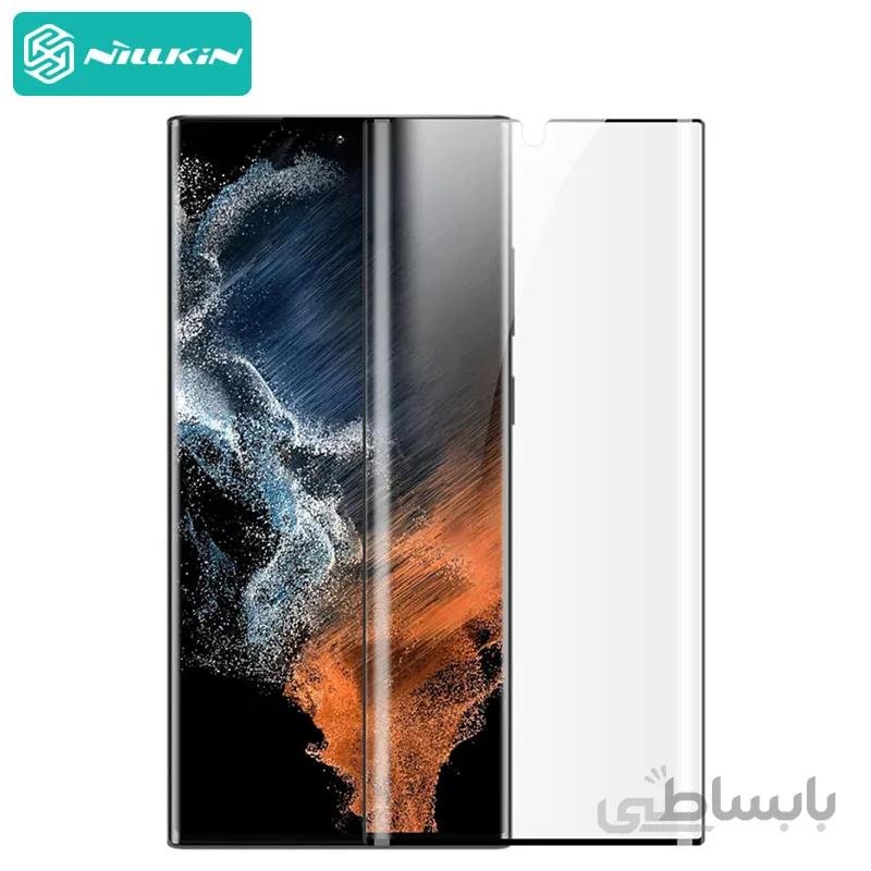 محافظ صفحه دو عدد نیلکین سامسونگ S22 Ultra مدل Nillkin Impact Resistant Curved Film