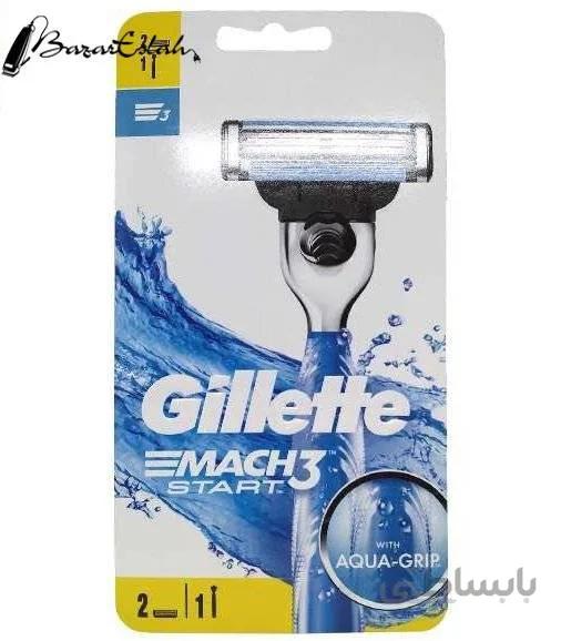 ژیلت مچ تری استارت با یدک اضافه Gillette Mach3 Start