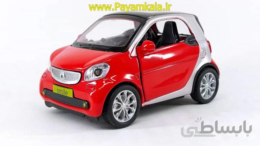 ماشین اسباب بازی مرسدس بنز اسمارت(SYF CARS) قرمز