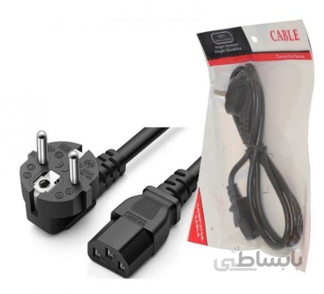 کابل برق کامپیوتر طول 1.5 متر پکدار