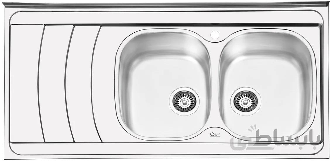 سینک ظرفشویی ایلیا استیل مدل 1044 ا iliasteel sink model 1044
