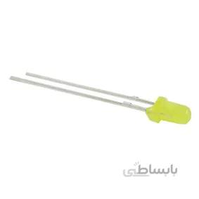 ال ای دی 3 میلی متر زرد مات