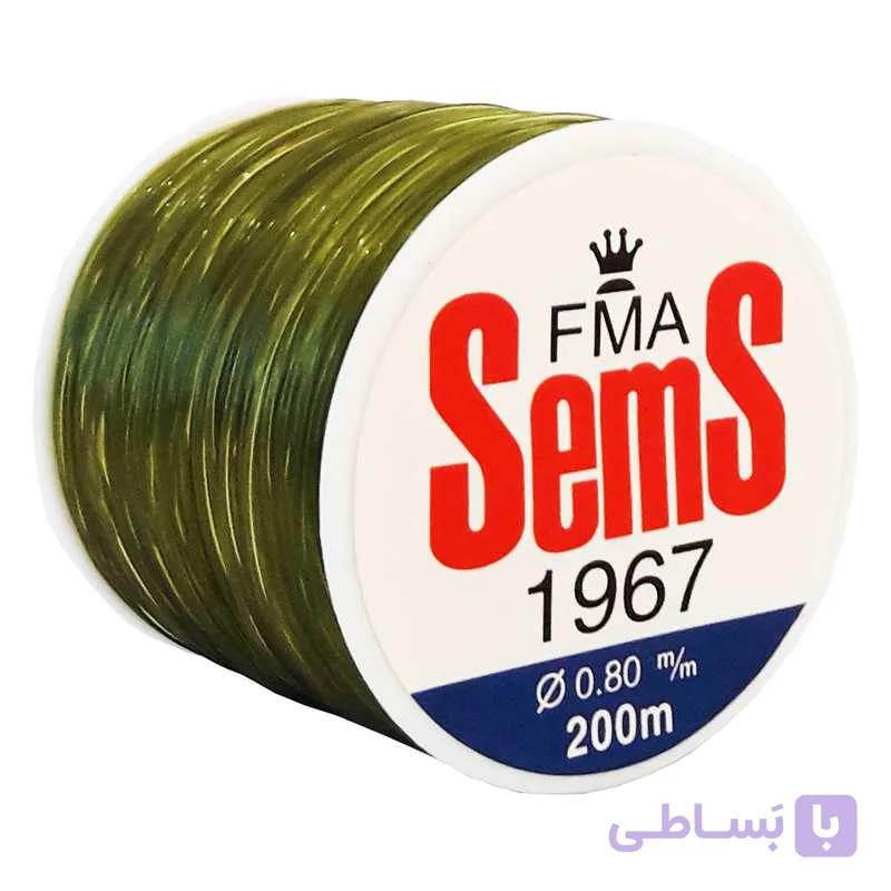 نخ ماهیگیری سمس مدل GR – 8200 سایز 0.80 میلی متر — تصویر 1