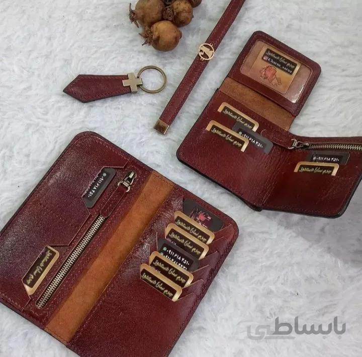 ست کیف پول،جاسوئیچی ودستبند ماه تولد چرم کد۱۳۱۷۳۱۸۴۵۱۰