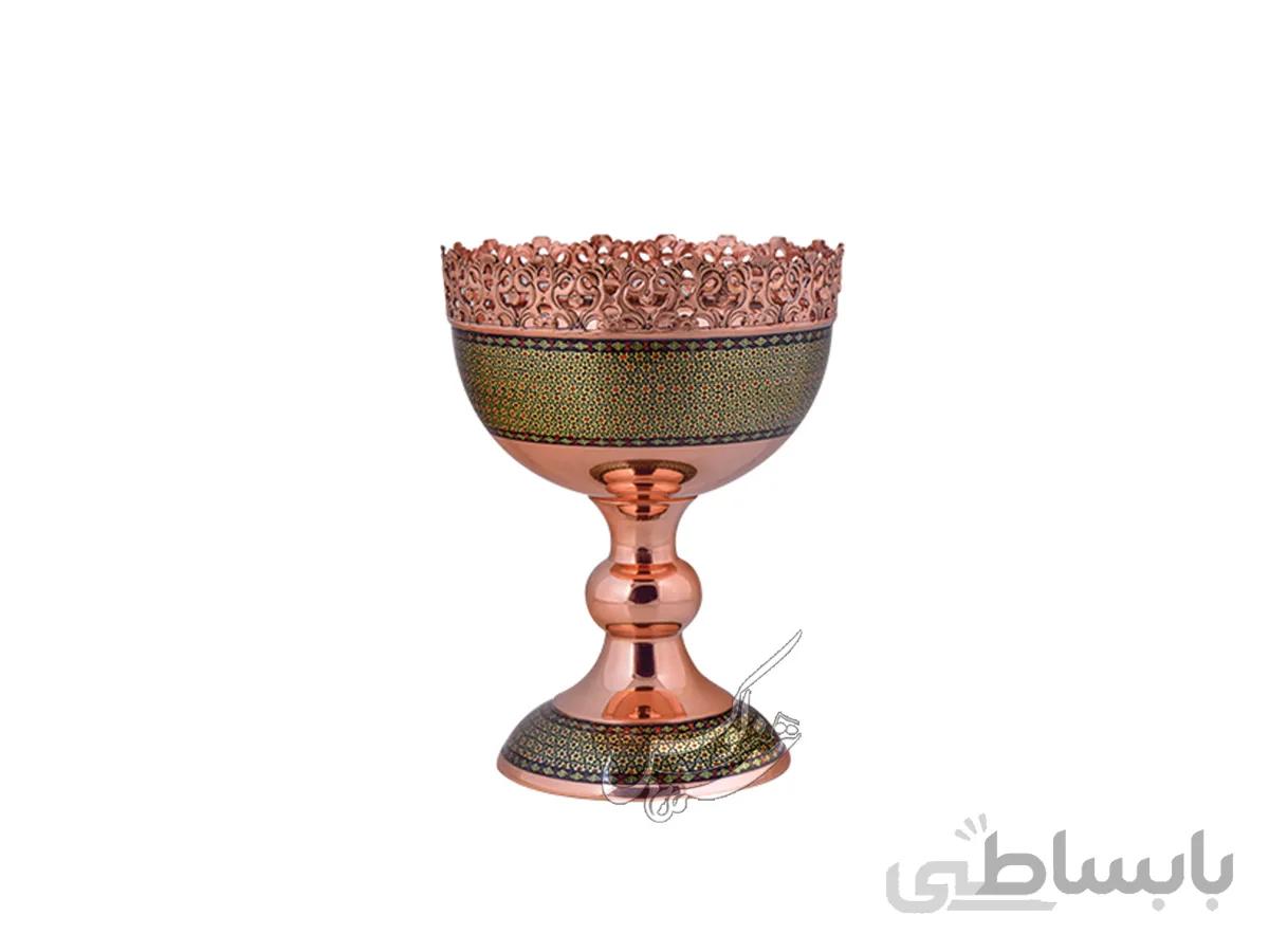 آجیل خوری مس و خاتم 28