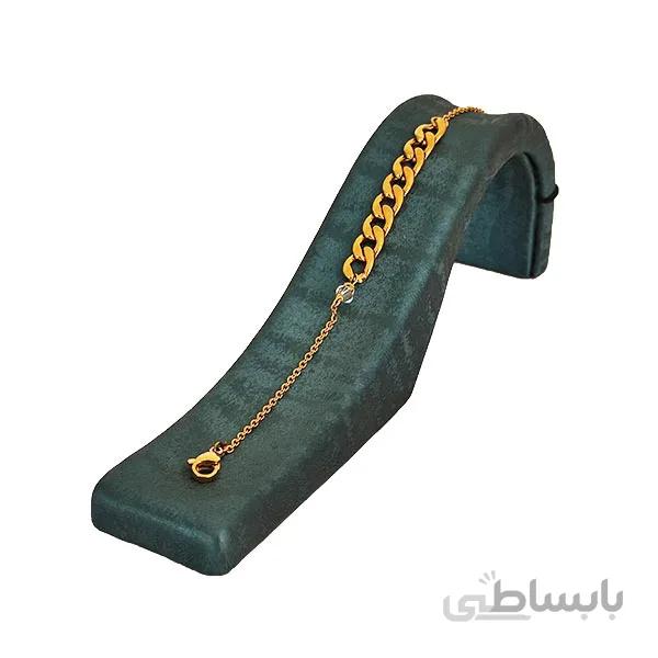 دستبند کارتیر زنجیری طرح طلا
