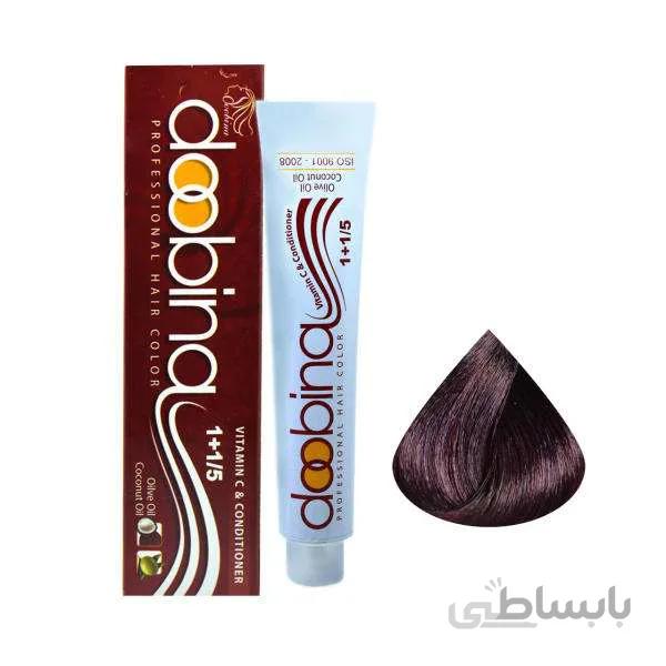 رنگ موی دوبینا شماره 5.99 رنگ شرابی بنفش