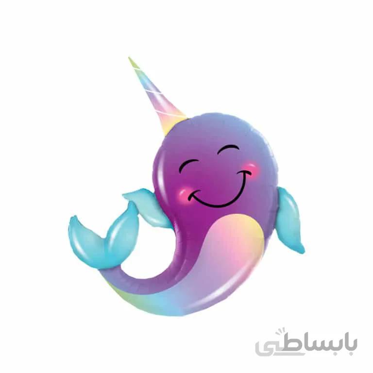 بادکنک فویلی طرح دلفین مدل STF286
