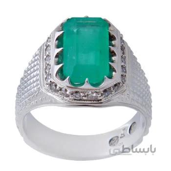 انگشتر نقره مردانه کد am_635