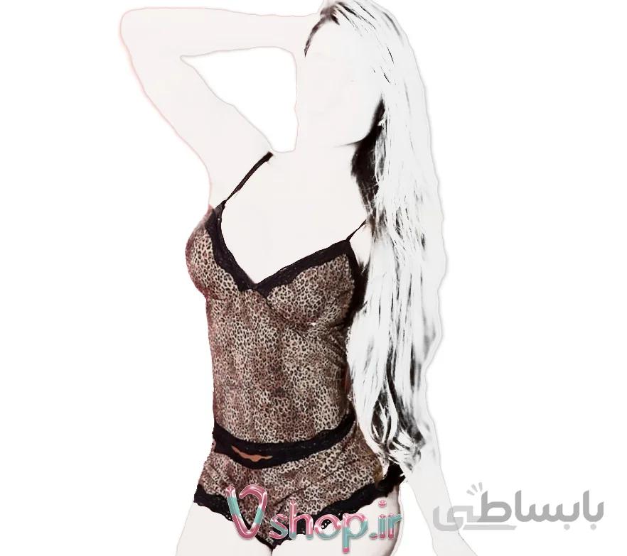 تاپ و شورت پلنگی