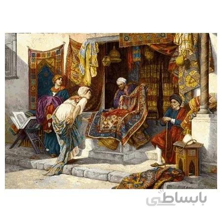 نخ و نقشه تابلو فرش فرانسوی کد 81