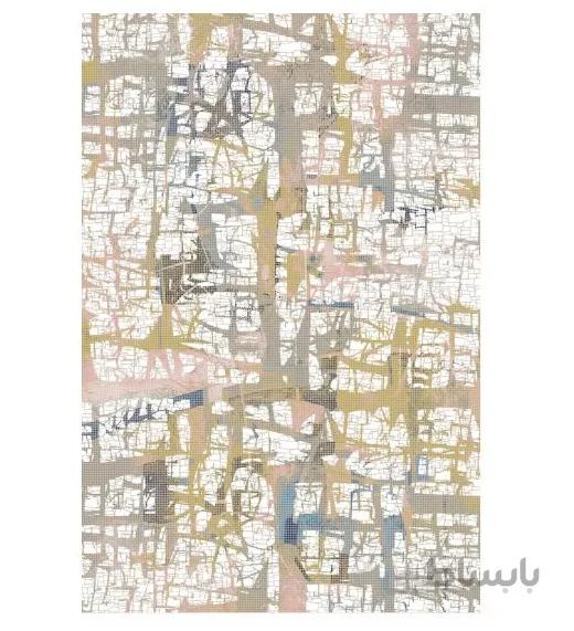 قالی سلیمان طرح وینتیج کد M0081H3716 ا Solomon Carpet