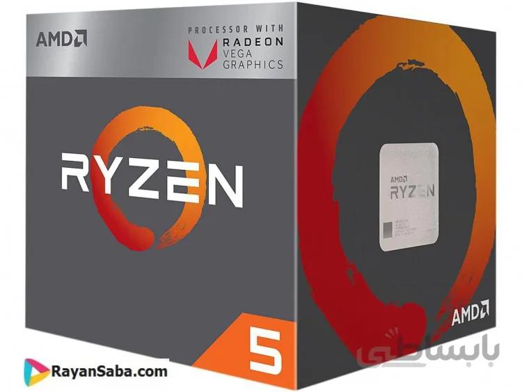 پردازنده ای ام دی Ryzen 5 2600 ا AMD Ryzen 5 2600 AM4 Processor