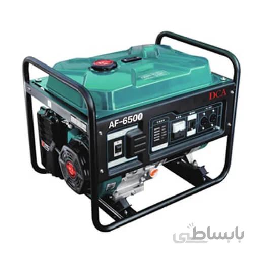 ژنراتور (مولد برق) دی سی ای مدل AF6500